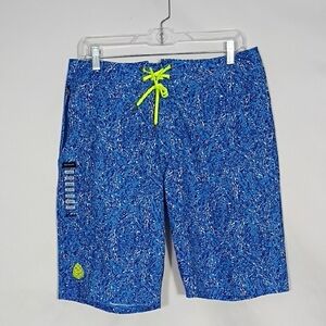 NWT Stio Wild Sky Wacky Waves Cfs Board Short Mens Size 31 X 21.5" Summer